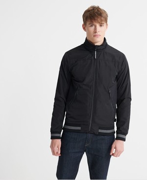 Superdry Surplus Goods Light Track Férfi Kabát Fekete | IWTRO3617